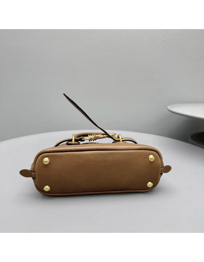 Mini borsa Aventure in nappa MIUMIU