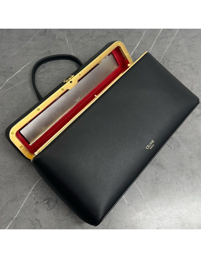 RECTANGLE IN MORBIDA PELLE DI VITELLO CELINE