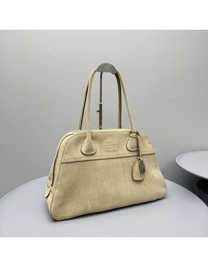 Borsa Vivant in pelle scamosciata MIUMIU