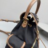 Zaino in canvas e pelle MIUMIU