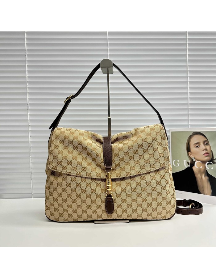 Borsa a tracolla Jackie Flap misura grande GUCCI