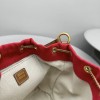 Zaino in canvas e pelle MIUMIU