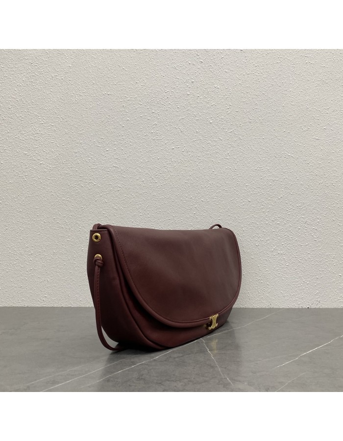 BORSA MORBIDA TRIOMPHE A MEZZALUNA  CELINE