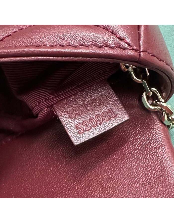 Mini borsa a spalla GG Marmont GUCCI