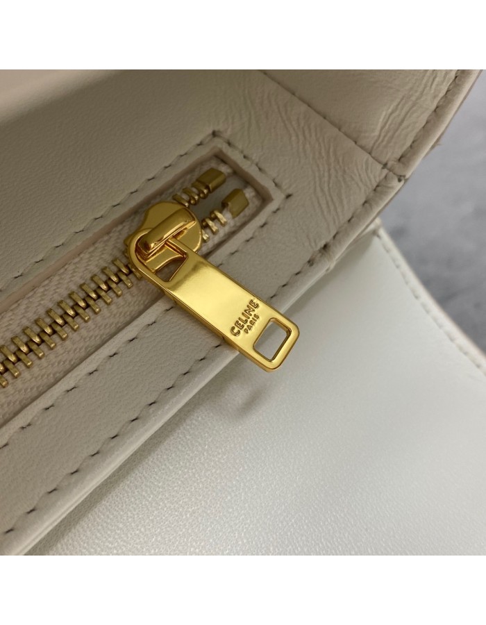Borsa Teen Triomphe in pelle di vitello lucida CELINE