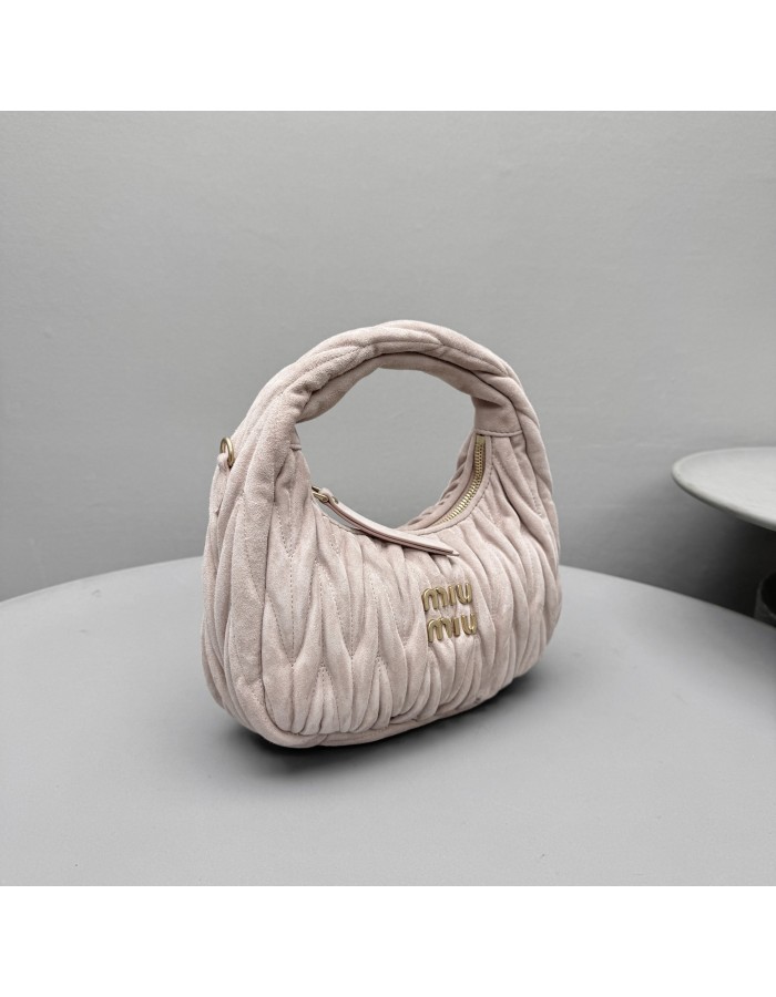 Borsa Wander in pelle scamosciata MIUMIU