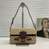 Borsa a spalla Horsebit Ristretto misura media GUCCI