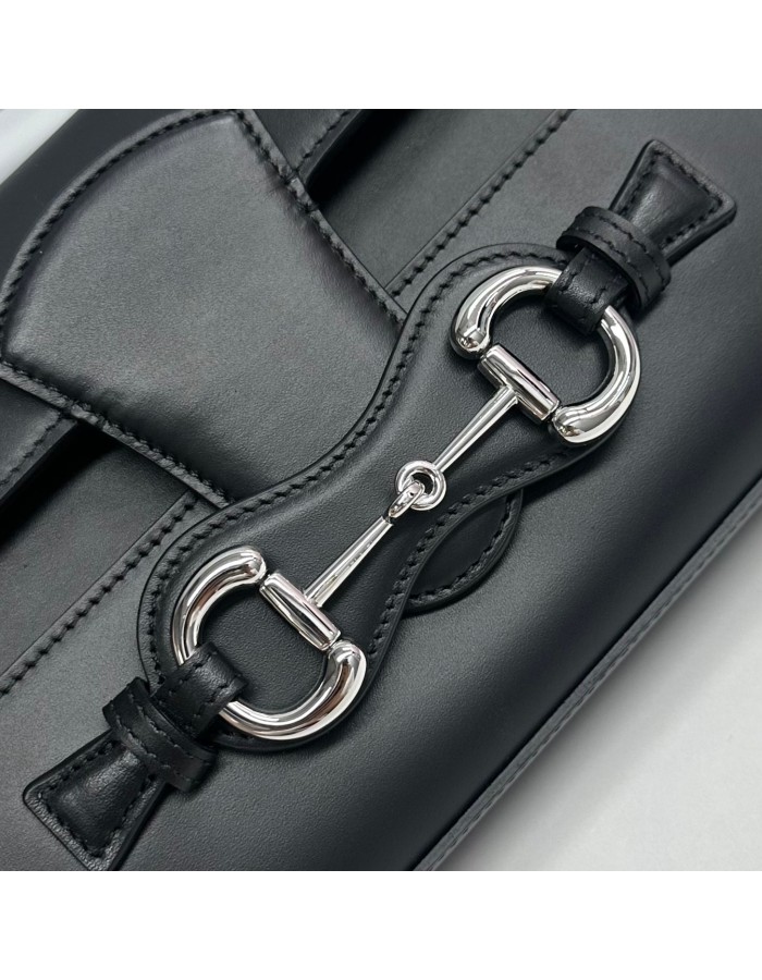 Borsa a spalla Horsebit Ristretto misura media GUCCI