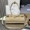 Borsa a mano Prada Bonnie medium in pelle nabuk PRADA