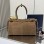 Borsa a mano Prada Bonnie large in pelle scamosciata PRADA