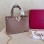 Mini Borsa Shopping Rockstud In Vitello Granato VALENTINO