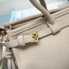 Borsa a mano Prada Bonnie medium in pelle scamosciata PRADA