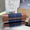 Borsa a mano Prada Bonnie medium in denim e pelle PRADA