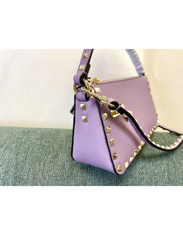 Borsa Piccola A Tracolla Rockstud In Vitello VALENTINO