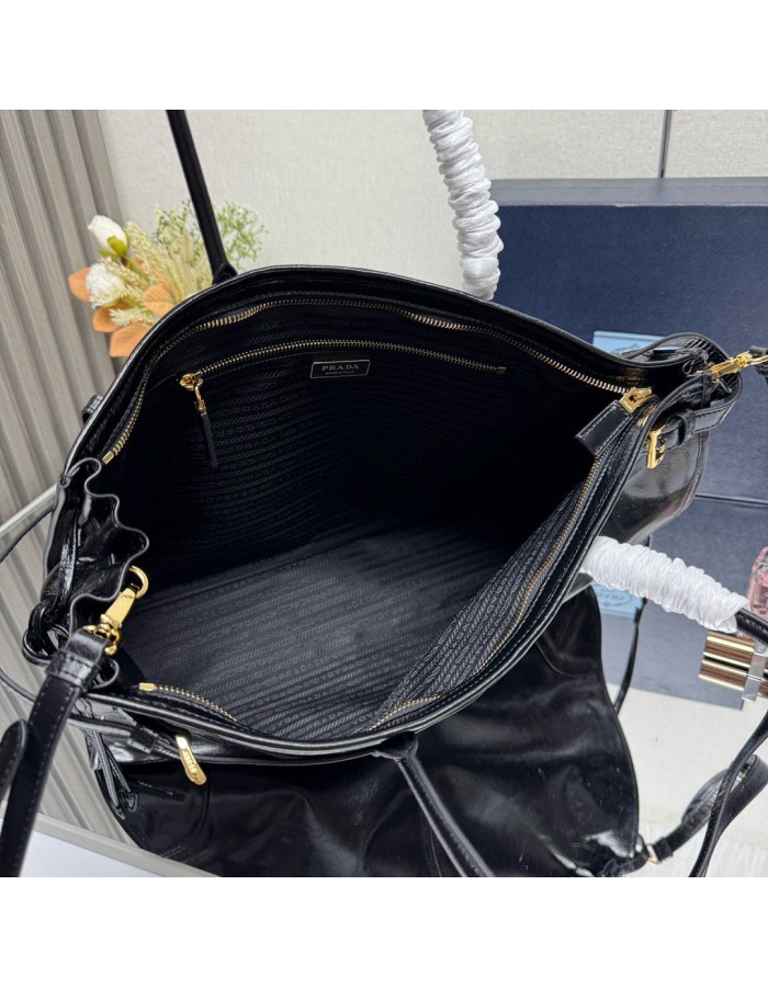 Borsa a mano Prada Bonnie extra large in pelle PRADA