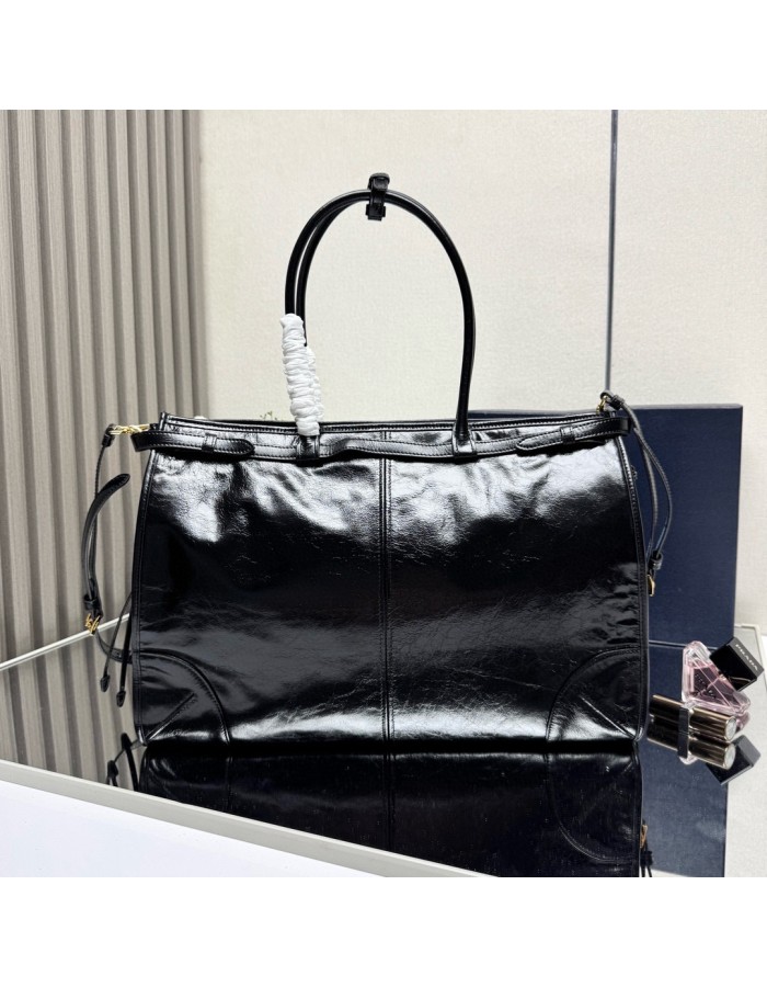 Borsa a mano Prada Bonnie extra large in pelle PRADA