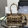 Borsa a mano Prada Bonnie medium in pelle stampata PRADA