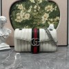 Borsa a spalla Jetset GG Marmont misura media GUCCI