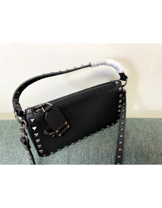 Borsa Piccola A Tracolla Rockstud In Vitello VALENTINO