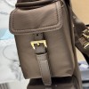 Borsa Prada Explore large in Re-Nylon e pelle PRADA