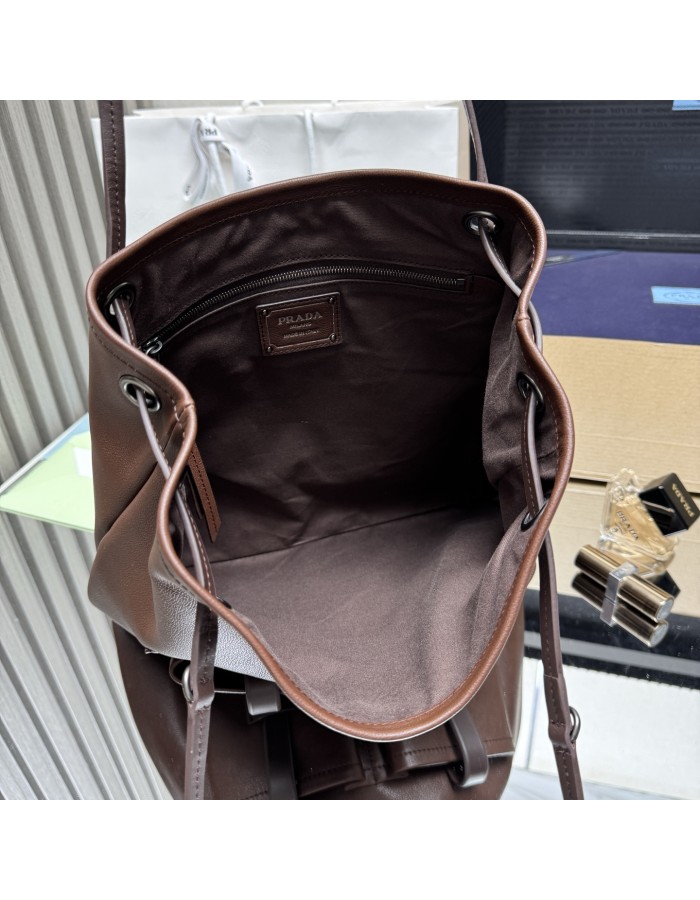 Borsa Prada Route large in pelle PRADA