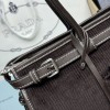 Borsa a mano Prada Bonnie large in velluto a coste e pelle PRADA
