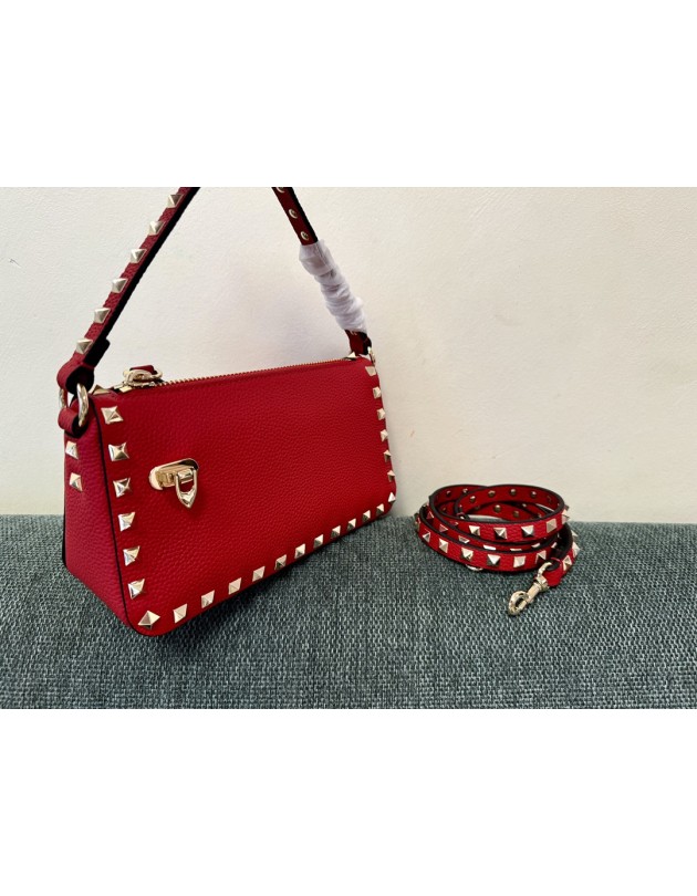 Borsa Piccola A Tracolla Rockstud In Vitello VALENTINO
