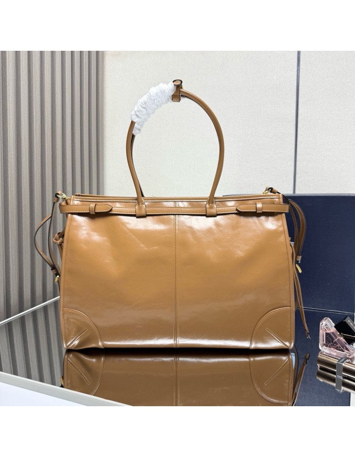 Borsa a mano Prada Bonnie extra large in pelle PRADA
