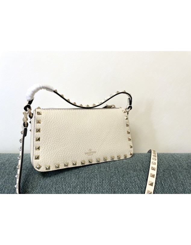 Borsa Piccola A Tracolla Rockstud In Vitello VALENTINO