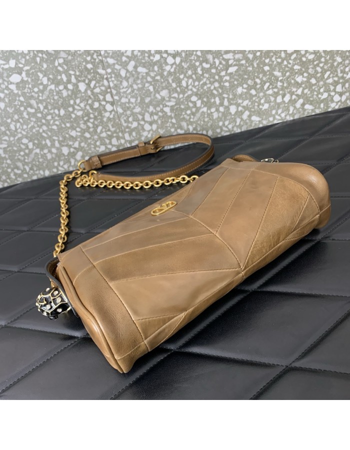 Borsa A Tracolla Piccola Panthea In Nappa VALENTINO