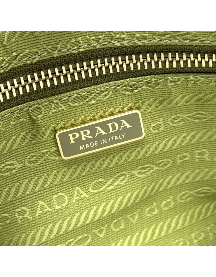 Borsa a mano Prada Bonnie medium in pelle scamosciata PRADA