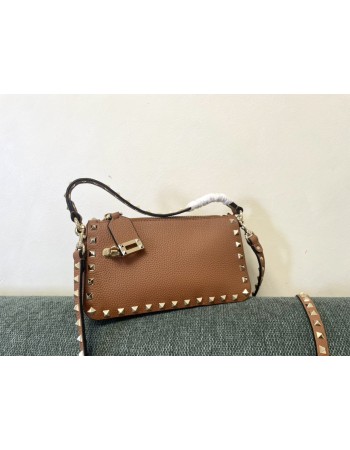 Borsa Piccola A Tracolla Rockstud In Vitello VALENTINO