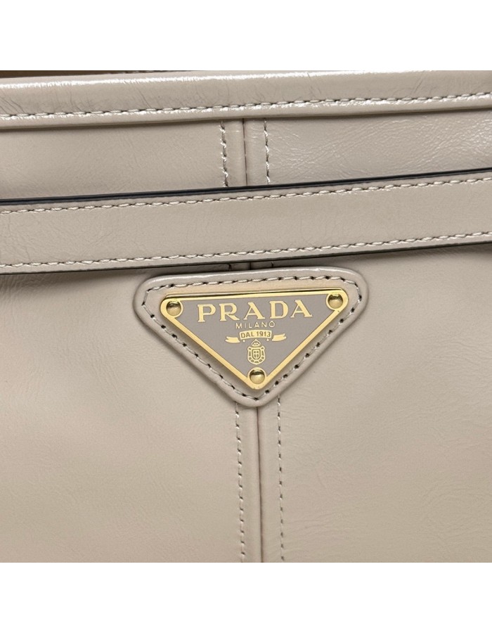 Borsa a mano Prada Bonnie large in pelle PRADA