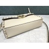 Borsa Piccola A Tracolla Rockstud In Vitello Granato VALENTINO