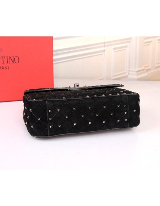 Borsa Media Rockstud Spike In Suede VALENTINO