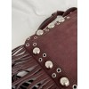 Borsa A Spalla Piccola  Nellcôte In Suede Con Frange VALENTINO