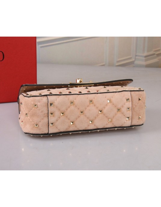Borsa Piccola Valentino Garavani Rockstud Spike In Suede VALENTINO