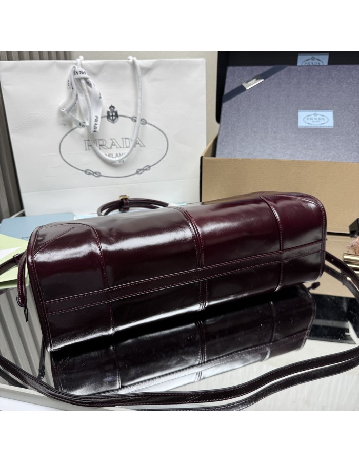 Borsa a mano Prada Bonnie large in pelle PRADA