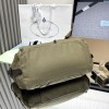 Borsa shopping Prada Route large in canvas e pelle PRADA