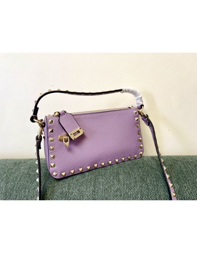 Borsa Piccola A Tracolla Rockstud In Vitello VALENTINO