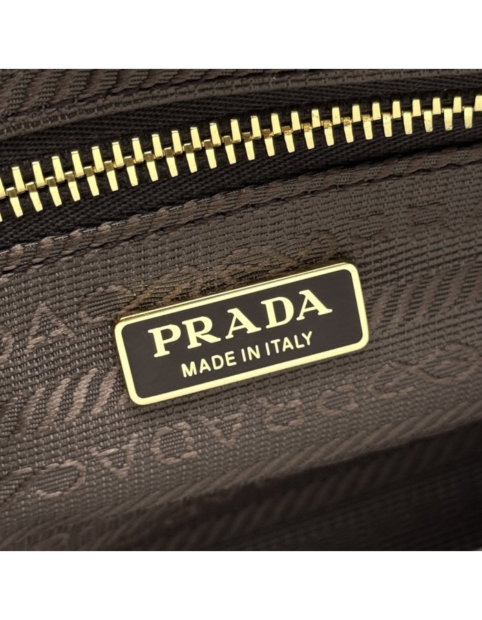 Borsa a mano Prada Bonnie medium in pelle nabuk PRADA