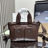 Borsa shopping Prada Route medium in pelle PRADA