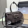 Borsa a mano Prada Bonnie large in velluto a coste e pelle PRADA
