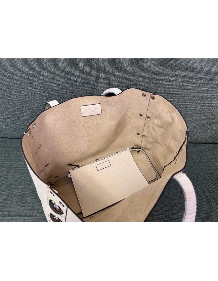 Borsa Shopping Media Nellcôte In Pelle VALENTINO
