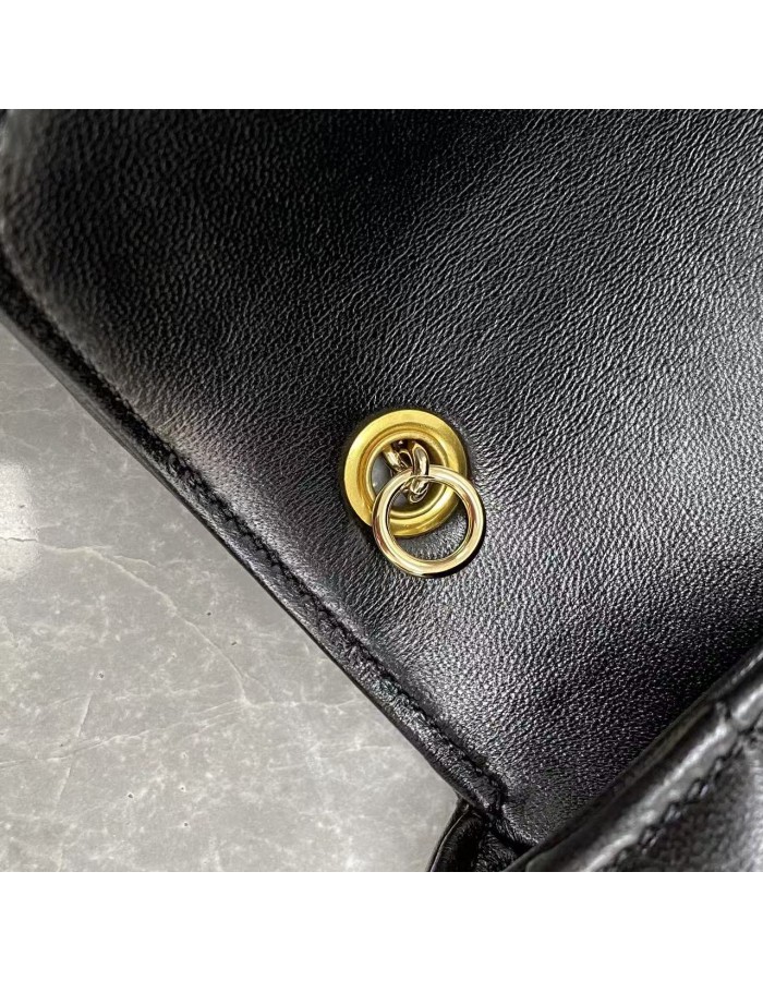 Borsa a spalla piccola Jetset GG Marmont GUCCI