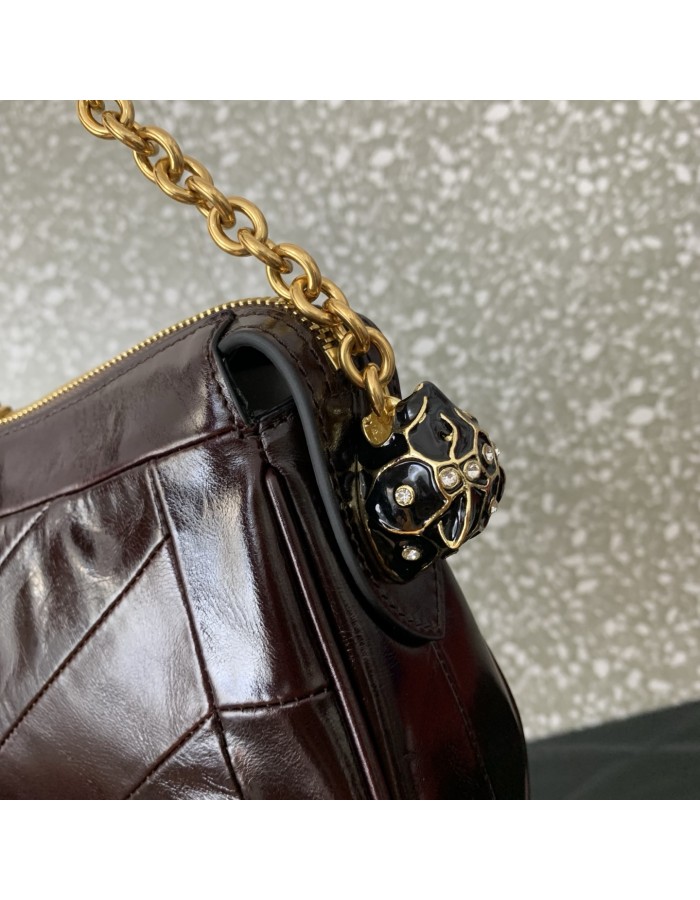 Borsa A Tracolla Piccola Panthea In Nappa VALENTINO