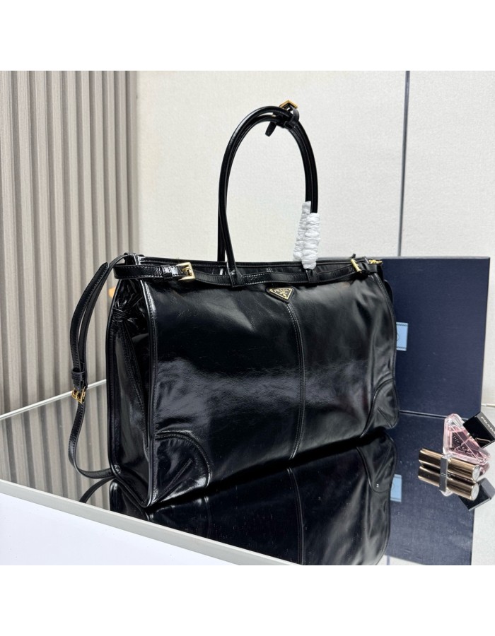 Borsa a mano Prada Bonnie extra large in pelle PRADA
