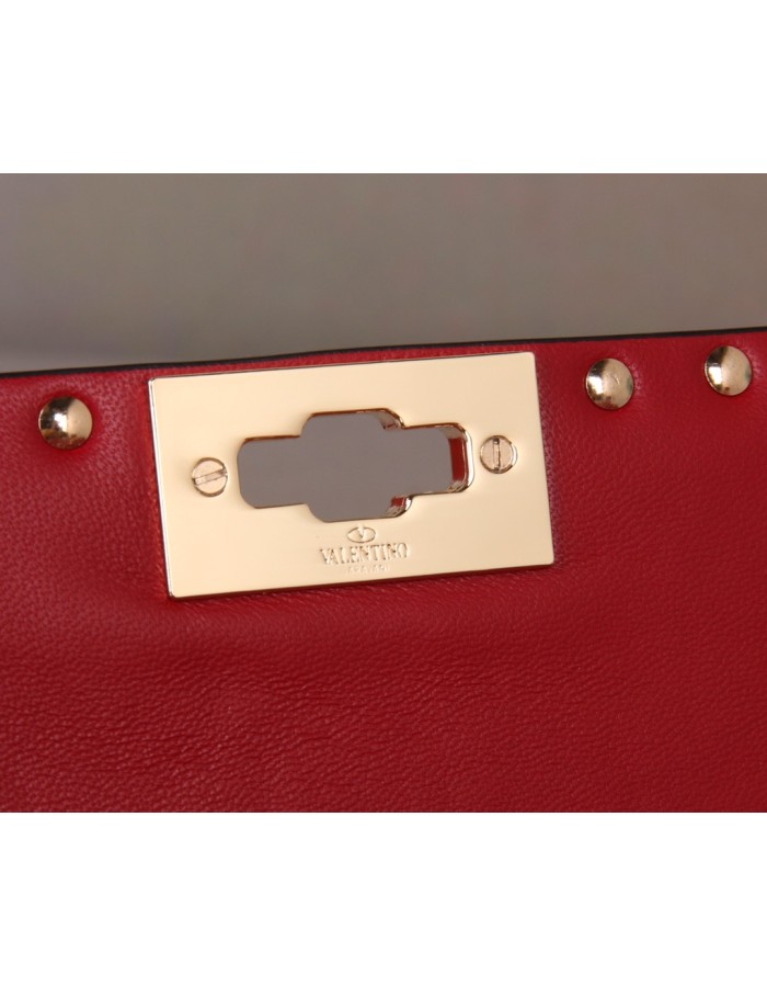 Borsa Media Rockstud Spike In Nappa VALENTINO