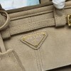 Borsa a mano Prada Bonnie mini in pelle scamosciata PRADA