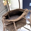 Borsa a mano Prada Bonnie medium in pelle scamosciata PRADA